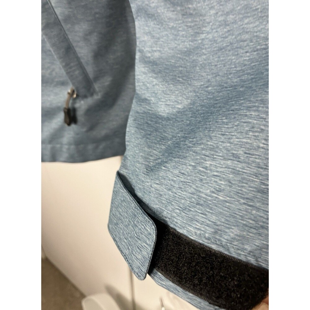 32 Degrees Ladies' Short Anorak Jacket | Size: S | Color: Teal Melange - Picture 5 of 9